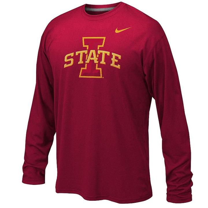 Boys 8-20 Nike Iowa State Cyclones Legend Tee, Boy's, Size: Medium, Red