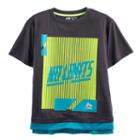 Boys 8-20 Rbx No Limits Tee, Boy's, Size: S(8), Dark Grey