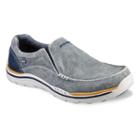 Skechers Expected Avillo Relaxed Fit Men's Casual Loafers, Size: 7, Med Blue