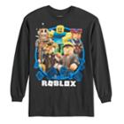 Boys 8-20 Roblox Group Tee, Size: Small, Black