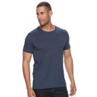 Men's Apt. 9&reg; Texture-striped Stretch Tee, Size: Xl, Blue
