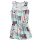 Girls 7-16 Joey B Crochet Romper, Size: Small, White