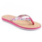 So&reg; Women's Tie Dye Flip-flops, Size: Large, Pink