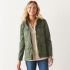 Women's Sonoma Goods For Life&trade; Josie Anorak Jacket, Size: Xl, Green