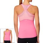 Women's Shape Active S-seam Scoopneck Racerback Workout Tank, Size: Xl, Dark Pink
