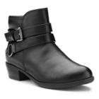 So&reg; Midge Girls' Ankle Boots, Size: 5, Black