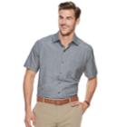 Big & Tall Van Heusen Air Classic-fit Poplin Button-down Shirt, Men's, Size: Xl Tall, Grey