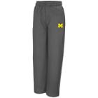 Boys 8-20 Campus Heritage Michigan Wolverines Fleece Pants, Size: M(12/14), Oxford