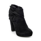 Lc Lauren Conrad Clair Women's High Heel Ankle Boots, Size: 5.5, Black