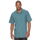 Big & Tall Batik Bay Classic-fit Woven Button-down Shirt, Men's, Size: 3xl Tall, Dark Green