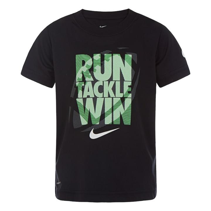 Boys 4-7 Nike Run Tackle Win Logo Graphic Tee, Size: 7, Oxford