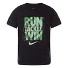 Boys 4-7 Nike Run Tackle Win Logo Graphic Tee, Size: 7, Oxford