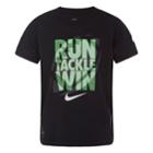 Boys 4-7 Nike Run Tackle Win Logo Graphic Tee, Size: 7, Oxford