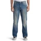 Men's Rock & Republic Hazard Stretch Straight-leg Jeans, Size: 34x32, Med Blue
