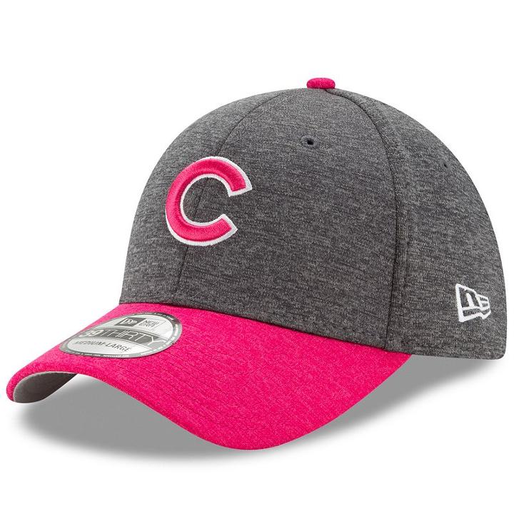 Men's New Era Chicago Cubs Mother's Day 39thirty Flex-fit Cap, Size: Medium/large, Ovrfl Oth