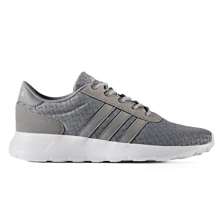 Adidas Neo Cloudfoam Lite Racer Women's Shoes, Size: 10, Grey