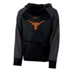 Boys 8-20 Nike Texas Longhorns Therma-fit Colorblock Hoodie, Size: L 14-16, Black