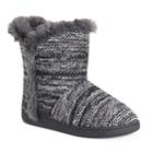 Women's Muk Luks Cheyenne Knit Boot Slippers, Size: Medium, Oxford