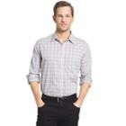 Men's Van Heusen Traveler Stretch Classic-fit No-iron Button-down Shirt, Size: Small, Med Grey