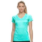 Women's Fila Sport&reg; Space-dye Open Back Racer Tee, Size: Xl, Brt Blue