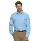 Columbia, Men's Omni-wick Pacific Breeze Button-down Shirt, Size: Xl, Blue