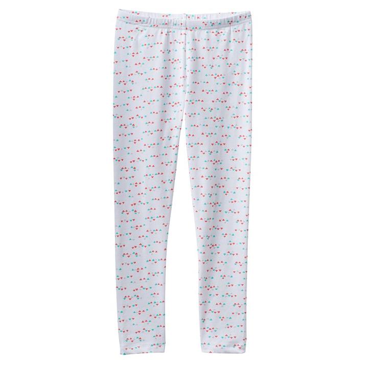 Girls 4-10 Jumping Beans&reg; All-over Print Leggings, Girl's, Size: 6, White