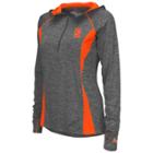 Women's Campus Heritage Syracuse Orange Money Quarter-zip Top, Size: Large, Grey (charcoal)