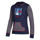 Women's Adidas New York Rangers Script Pullover Hoodie, Size: Xxl, Blue (navy)