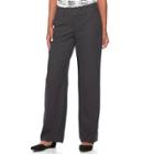 Women's Apt. 9&reg; Modern Fit Wide-leg Dress Pants, Size: 12 Short, Black