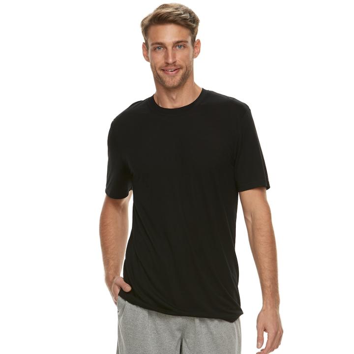 Men's Van Heusen Crewneck Sleep Tee, Size: Medium, Oxford