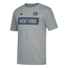 Men's Adidas New York Red Bulls Triblend Tee, Size: Xxl, Dark Grey