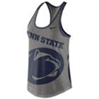 Women's Nike Penn State Nittany Lions Dri-blend Tank, Size: Xxl, Dark Grey