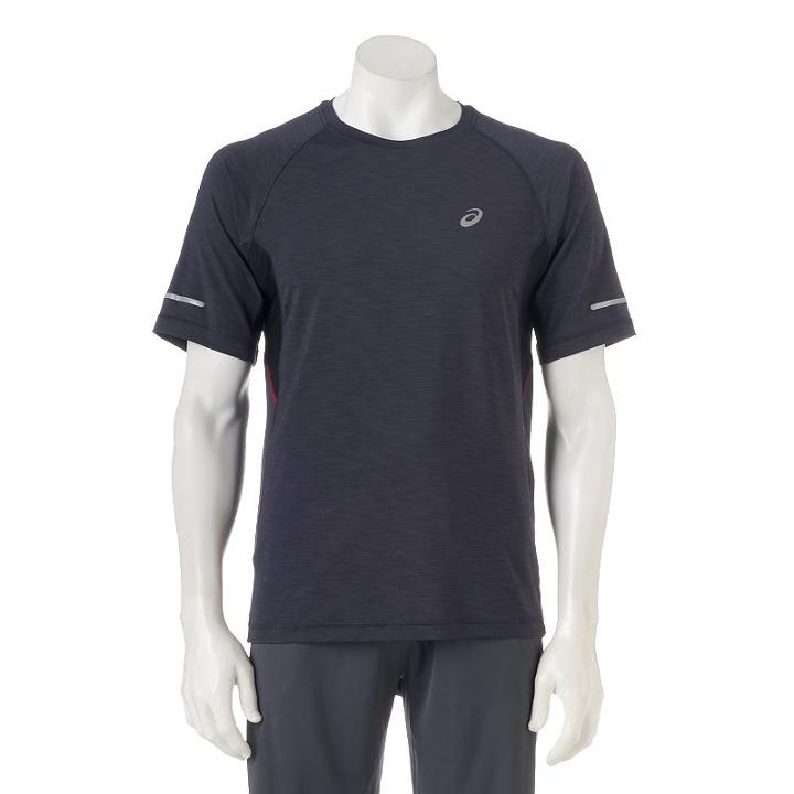 Men's Asics Sokudo Tee, Size: Xxl, Grey (charcoal)