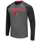 Men's Louisville Cardinals Ultra Tee, Size: Small, Grey (charcoal)