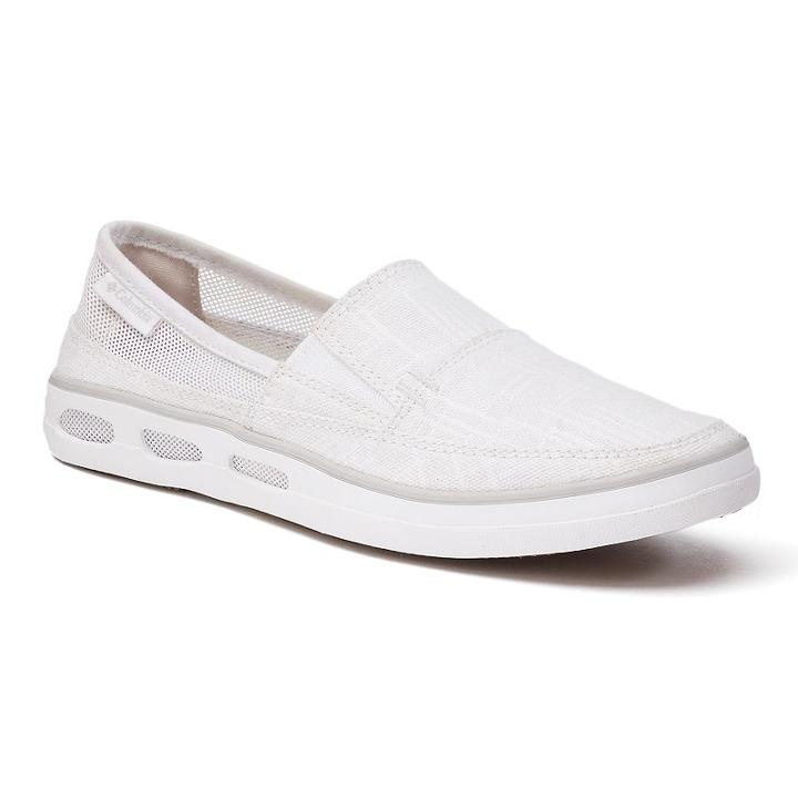 Columbia Vulc N Vent Slip Outdoor Women's Shoes, Size: 7, White
