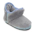 Dearfoams Pile Girls' Slipper Boots, Size: 11-12, Dark Grey