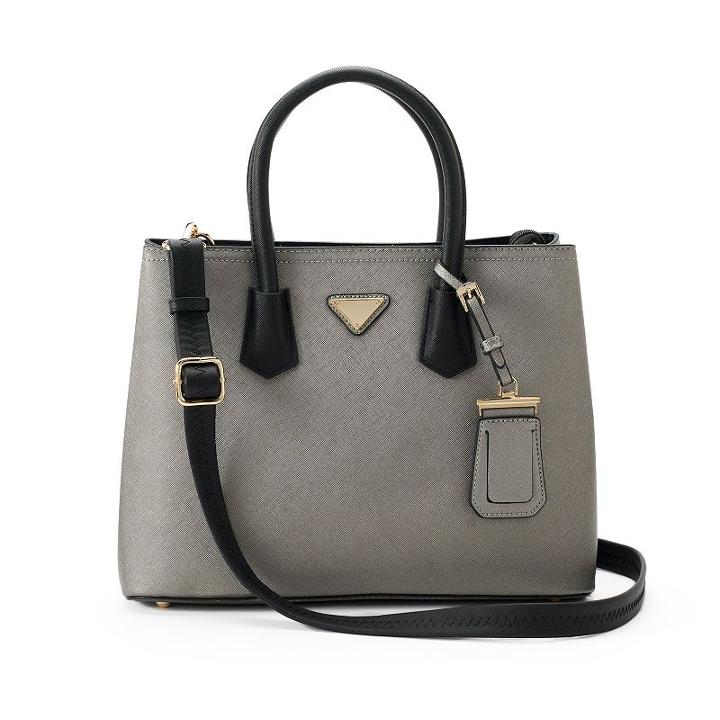Deluxity Mia Satchel, Women's, Grey