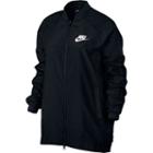 Women's Nike Sportswear Advance 15 Woven Jacket, Size: Medium, Grey (charcoal)
