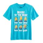 Boys 8-20 Minions Moods Of The Week Tee, Size: Large, Blue Other