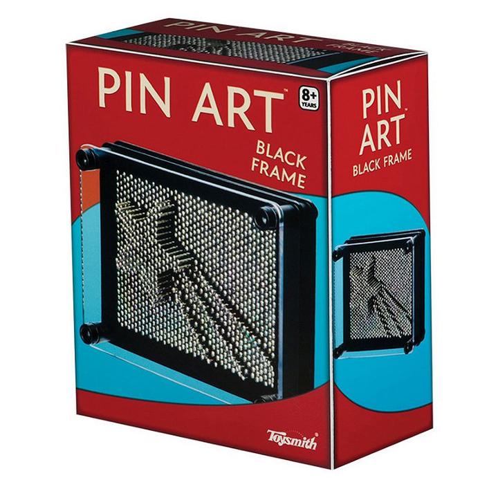 Toysmith Black Pin Art, Kids Unisex, Multicolor