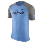 Men's Nike North Carolina Tar Heels Script Raglan Tee, Size: Large, Ovrfl Oth