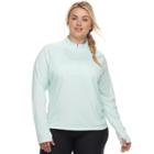Plus Size Nike Dry 1/2-zip Running Top, Women's, Size: 3xl, Green Oth