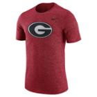 Men's Nike Georgia Bulldogs Marled Tee, Size: Small, Red