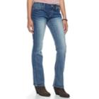 Juniors' Hydraulic Bailey Faded Slim Bootcut Jeans, Teens, Size: 0, Blue