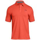 Men's Under Armour Charged Cotton Scramble Golf Polo, Size: Xxl, Orange