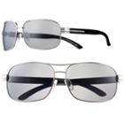 Men's Dockers Polarized Silver Navigator Sunglasses