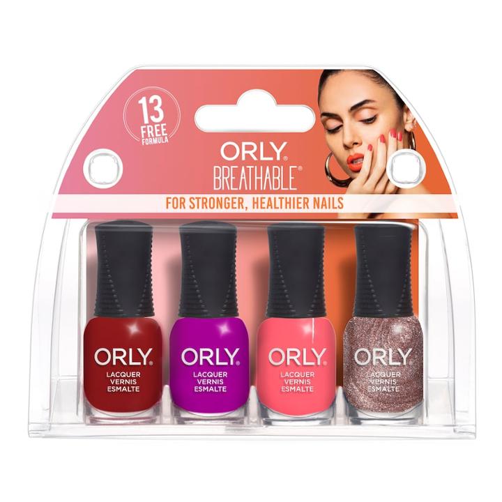 Orly 4-pc. Breathable Mini Nail Polish Set, Multicolor