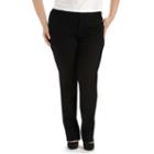 Plus Size Lee Monroe Classic Fit Straight-leg Jeans, Women's, Size: 28w T/l, Black