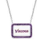 Minnesota Vikings Bar Link Necklace, Women's, Size: 18, Purple