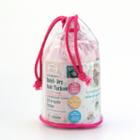 Earth Therapeutics Quick-dry Hair Turban, Women's, Pink